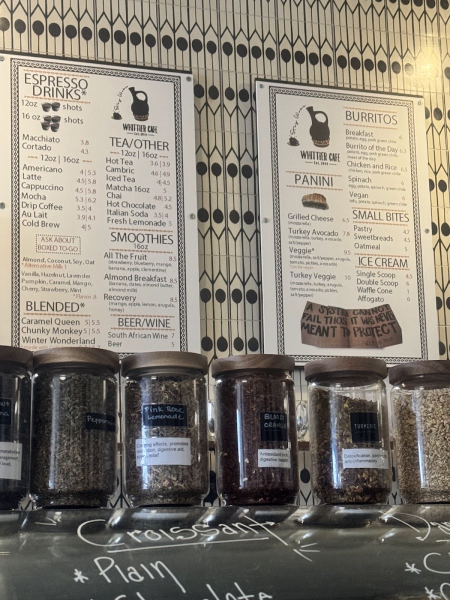 Whittier Cafe Menu - Image 6